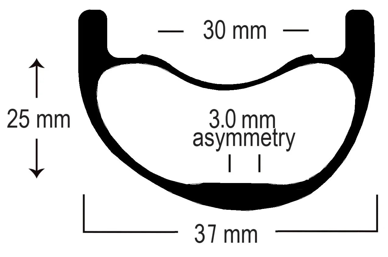 Serpentine Carbon X Rim, 29"
