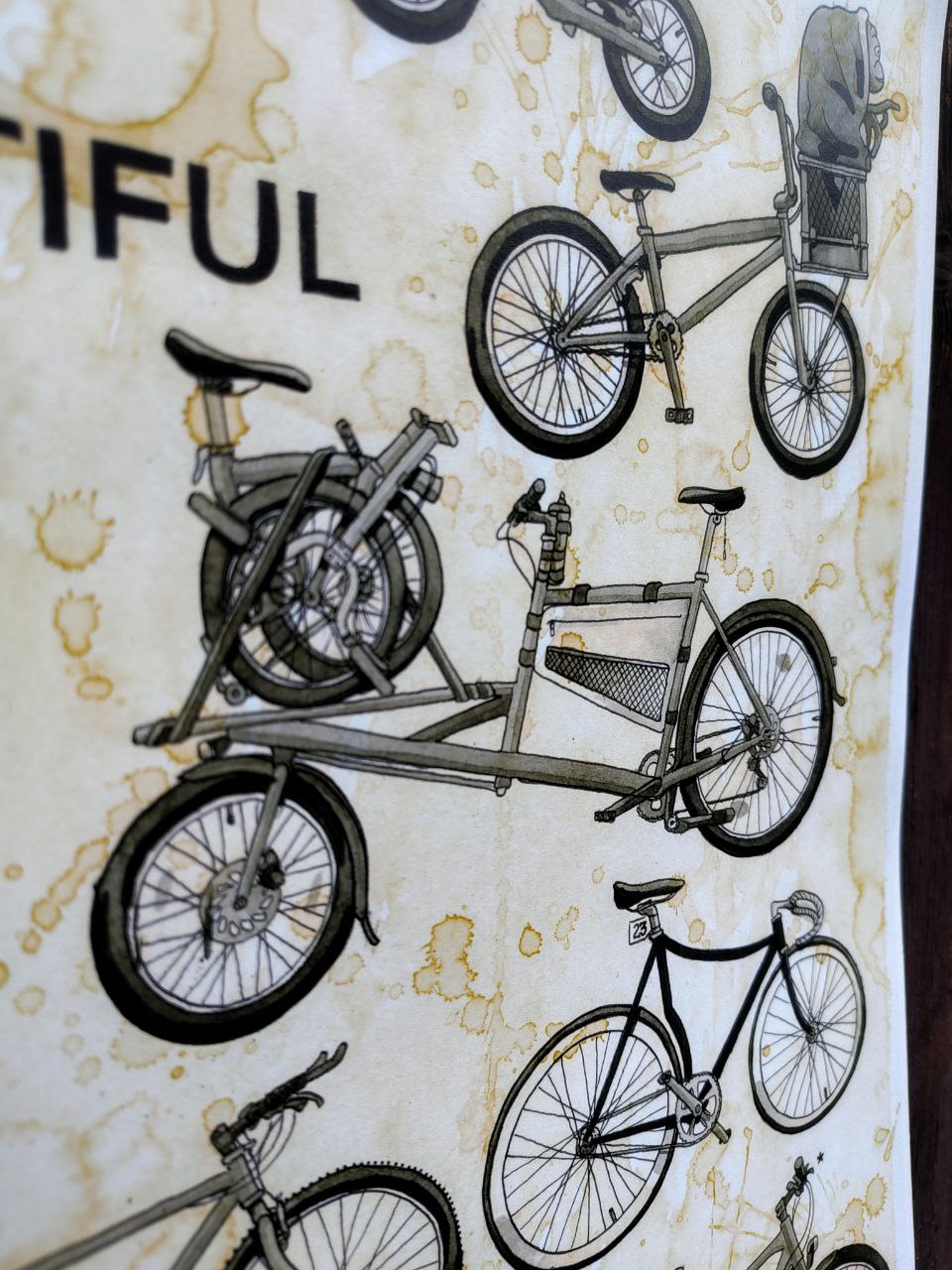 All Cyclists Are Beautiful print by Safety Third 23