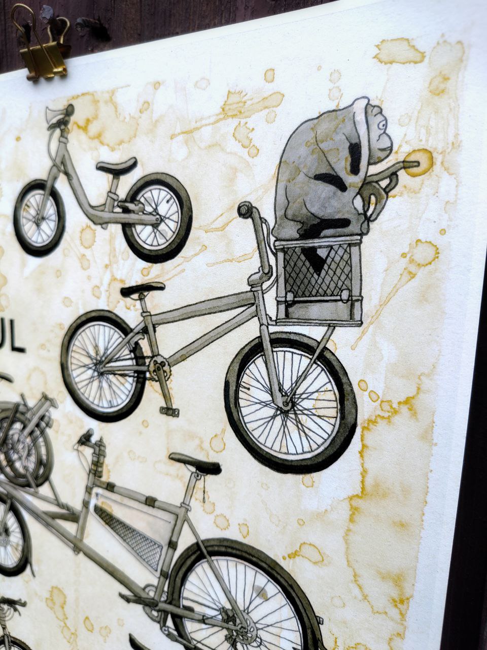 All Cyclists Are Beautiful print by Safety Third 23