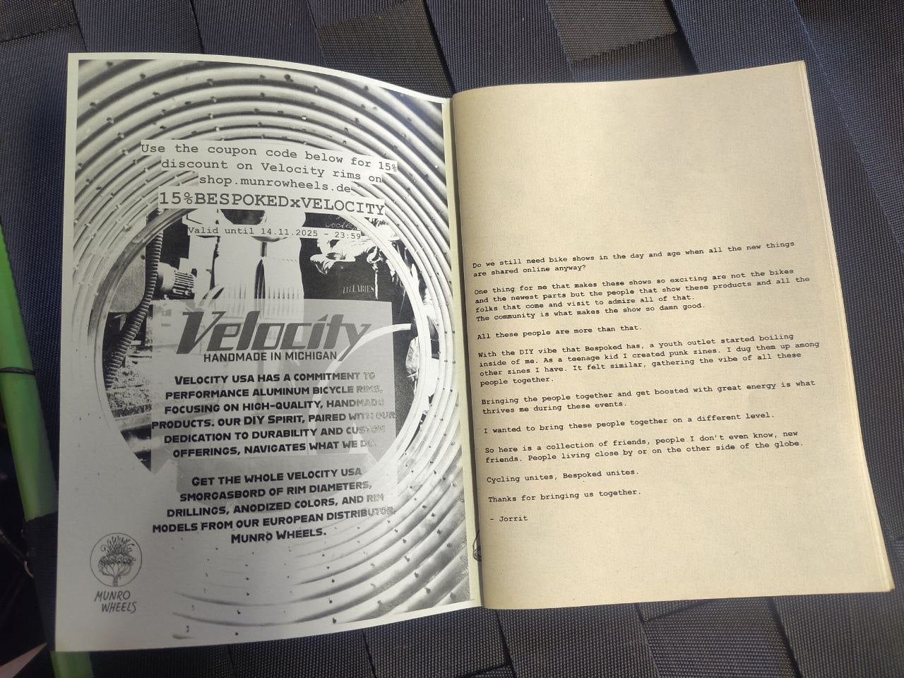 Bespoked  Dresden Zine 2025